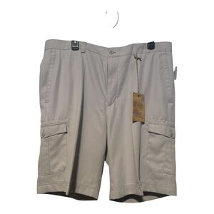 Men's Tan Cargo Shorts NWT Size 38